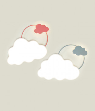 투크라운 아이방조명등 아이방전등 (LED50W 핑크 블루)