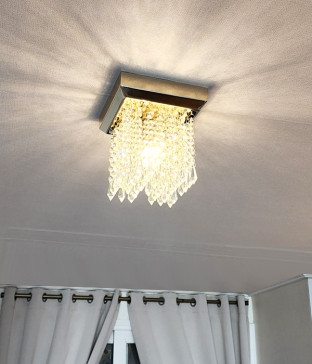 도스 크리스탈 현관센서등, LED센서조명 (골드)