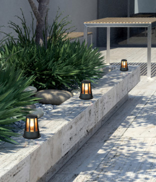 솔브 문주등 데크조명 테라스조명 (블랙)