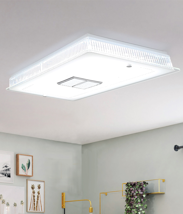 아이리스 50W 국산LED거실등 작은 거실등 (유리)